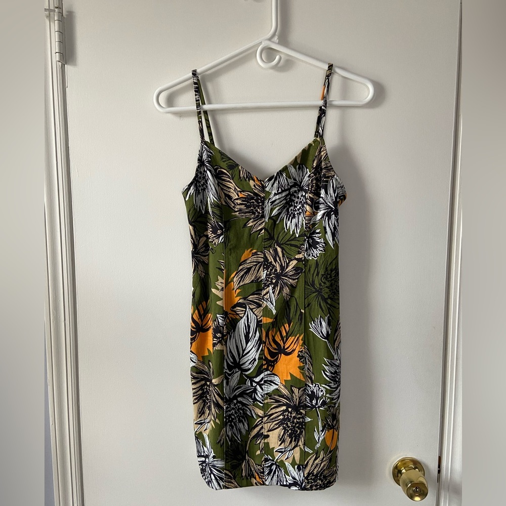 Bodycon floral dress